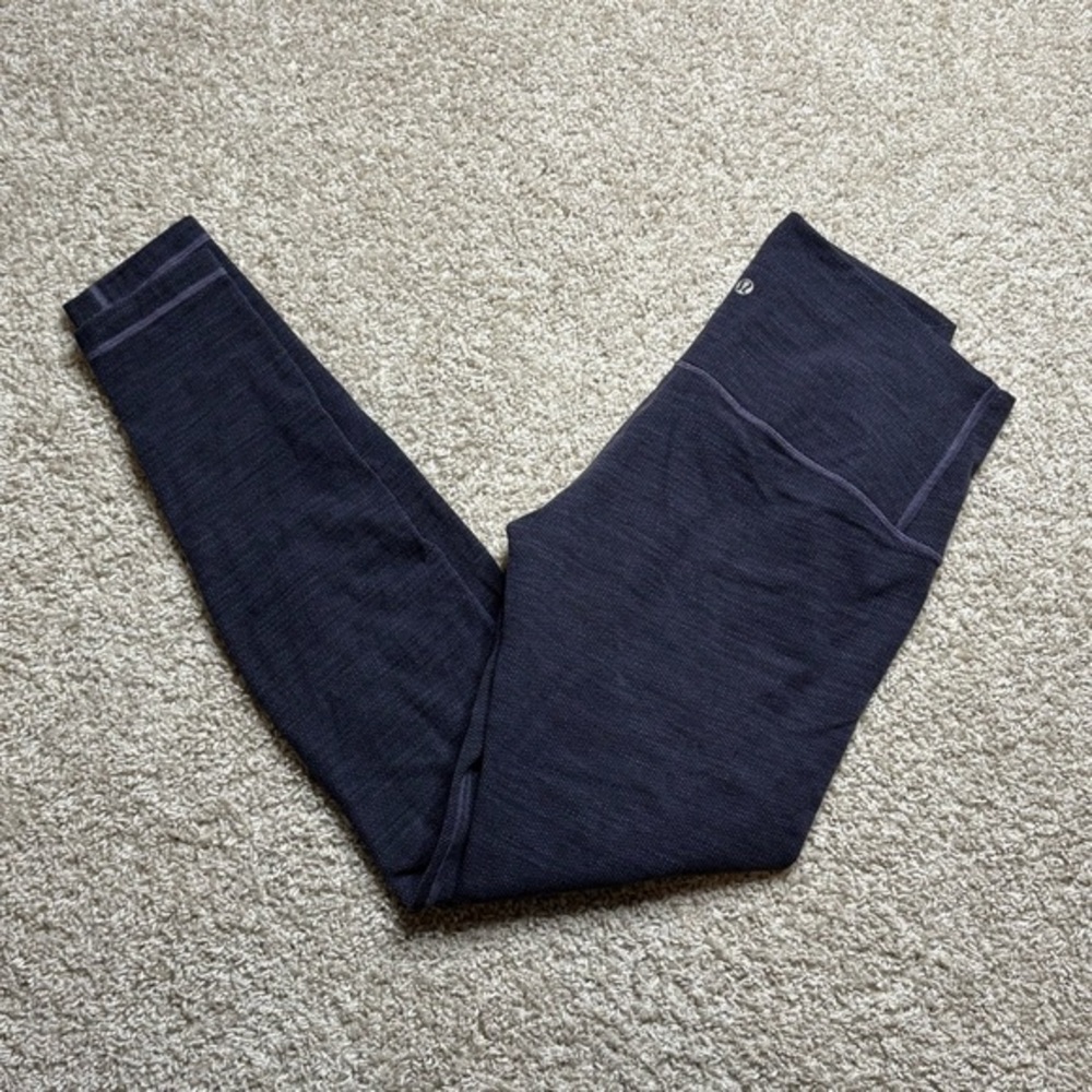 lululemon Purple/Black Leggings size 10